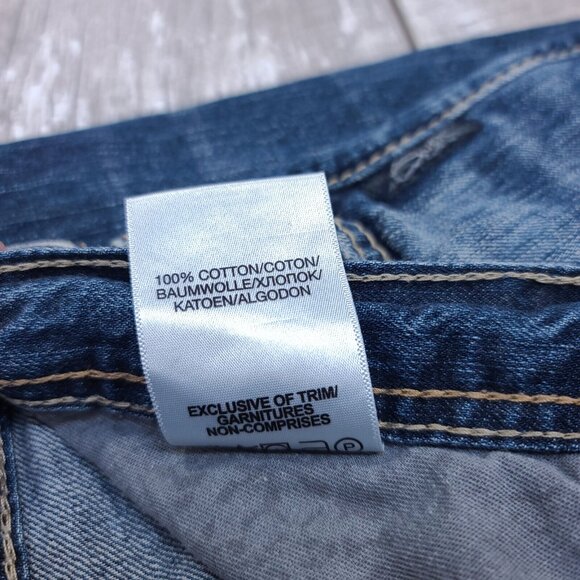 Silver Jeans Mens Hunter Athletic Fit Tapered Size 42x27 Blue Denim Mid Rise - Picture 8 of 8